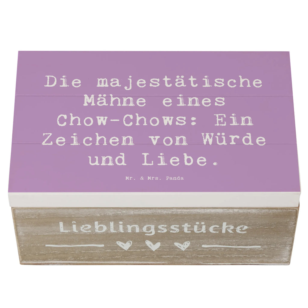 Holzkiste Spruch Chow-Chow Mähne Holzkiste, Kiste, Schatzkiste, Truhe, Schatulle, XXL, Erinnerungsbox, Erinnerungskiste, Dekokiste, Aufbewahrungsbox, Geschenkbox, Geschenkdose, Hund, Hunderasse, Rassehund, Hundebesitzer, Geschenk, Tierfreund, Schenken, Welpe