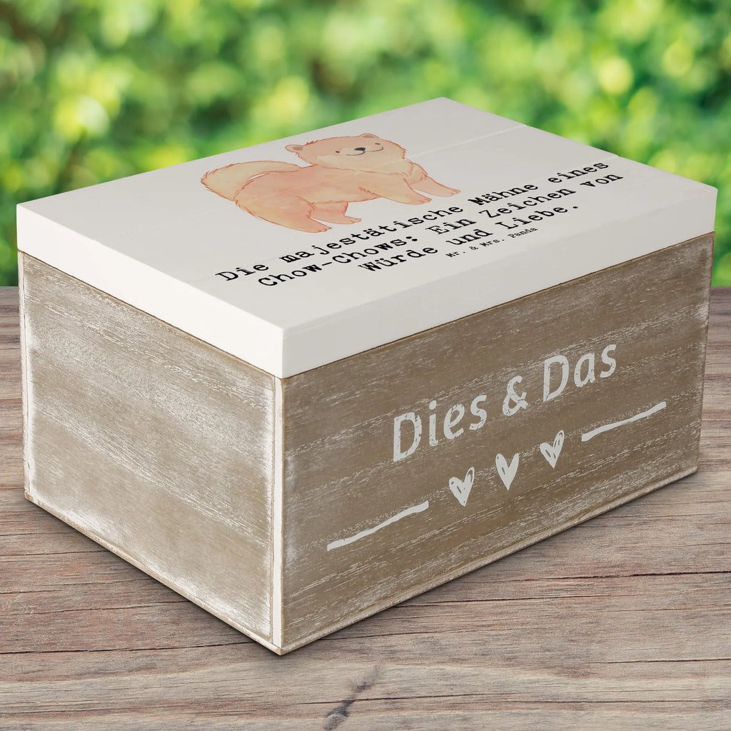 Holzkiste Chow-Chow Mähne Holzkiste, Kiste, Schatzkiste, Truhe, Schatulle, XXL, Erinnerungsbox, Erinnerungskiste, Dekokiste, Aufbewahrungsbox, Geschenkbox, Geschenkdose, Hund, Hunderasse, Rassehund, Hundebesitzer, Geschenk, Tierfreund, Schenken, Welpe