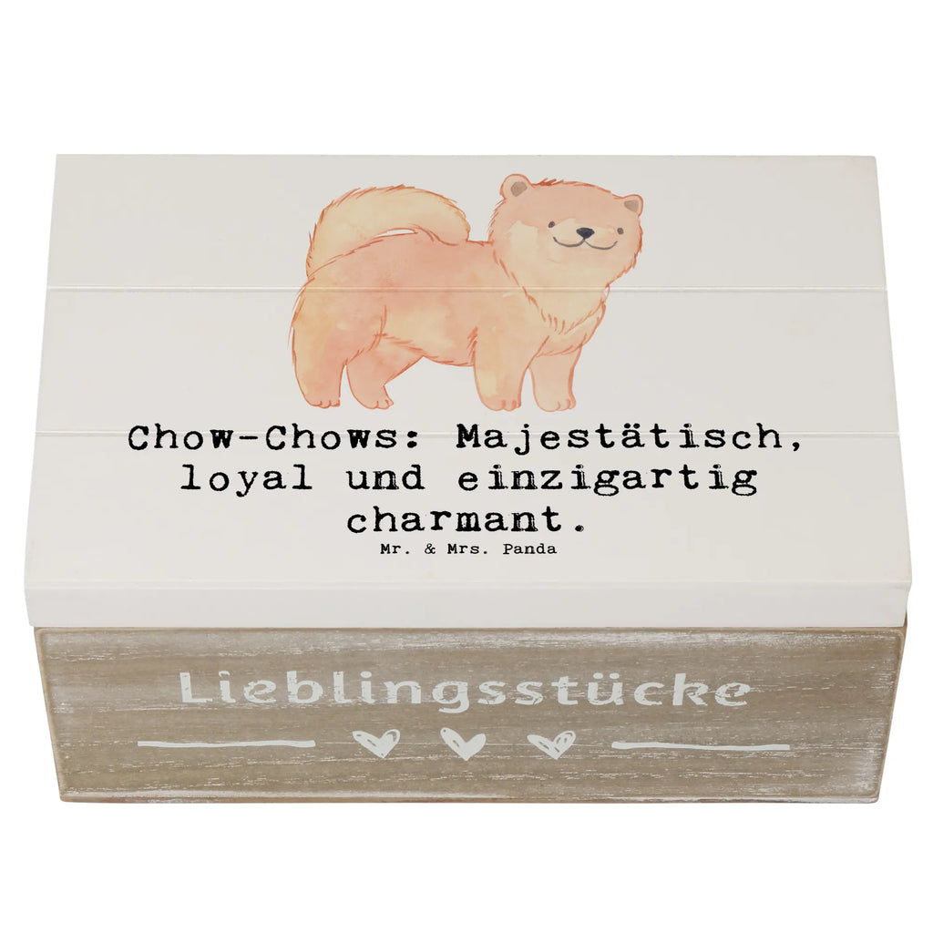 Holzkiste Chow-Chow Charme Holzkiste, Kiste, Schatzkiste, Truhe, Schatulle, XXL, Erinnerungsbox, Erinnerungskiste, Dekokiste, Aufbewahrungsbox, Geschenkbox, Geschenkdose, Hund, Hunderasse, Rassehund, Hundebesitzer, Geschenk, Tierfreund, Schenken, Welpe