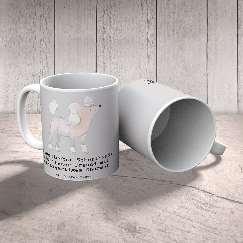 Tasse Chinesischer Schopfhund Charme Tasse, Kaffeetasse, Teetasse, Becher, Kaffeebecher, Teebecher, Keramiktasse, Porzellantasse, Büro Tasse, Geschenk Tasse, Tasse Sprüche, Tasse Motive, Kaffeetassen, Tasse bedrucken, Designer Tasse, Cappuccino Tassen, Schöne Teetassen, Hund, Hunderasse, Rassehund, Hundebesitzer, Geschenk, Tierfreund, Schenken, Welpe