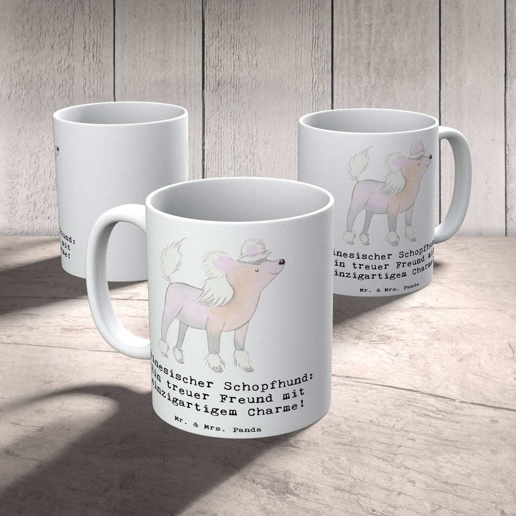 Tasse Chinesischer Schopfhund Charme Tasse, Kaffeetasse, Teetasse, Becher, Kaffeebecher, Teebecher, Keramiktasse, Porzellantasse, Büro Tasse, Geschenk Tasse, Tasse Sprüche, Tasse Motive, Kaffeetassen, Tasse bedrucken, Designer Tasse, Cappuccino Tassen, Schöne Teetassen, Hund, Hunderasse, Rassehund, Hundebesitzer, Geschenk, Tierfreund, Schenken, Welpe