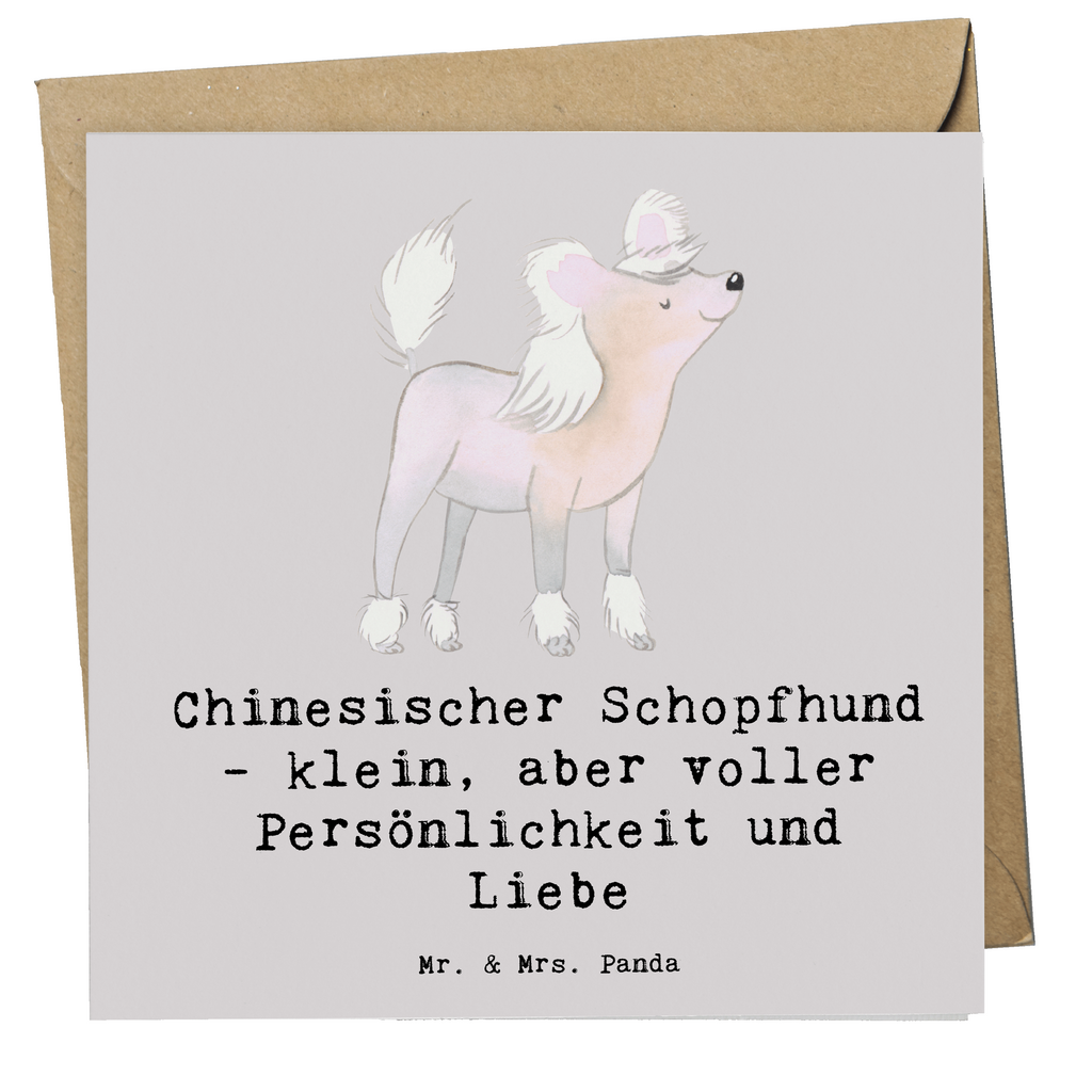 Deluxe Karte Chinesischer Schopfhund Liebe Karte, Grußkarte, Klappkarte, Einladungskarte, Glückwunschkarte, Hochzeitskarte, Geburtstagskarte, Hochwertige Grußkarte, Hochwertige Klappkarte, Hund, Hunderasse, Rassehund, Hundebesitzer, Geschenk, Tierfreund, Schenken, Welpe