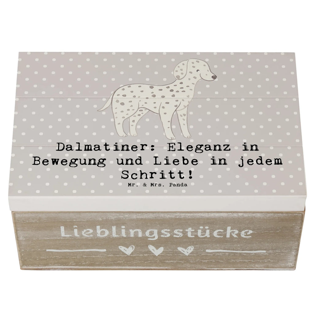 Holzkiste Dalmatiner Charme Holzkiste, Kiste, Schatzkiste, Truhe, Schatulle, XXL, Erinnerungsbox, Erinnerungskiste, Dekokiste, Aufbewahrungsbox, Geschenkbox, Geschenkdose, Hund, Hunderasse, Rassehund, Hundebesitzer, Geschenk, Tierfreund, Schenken, Welpe