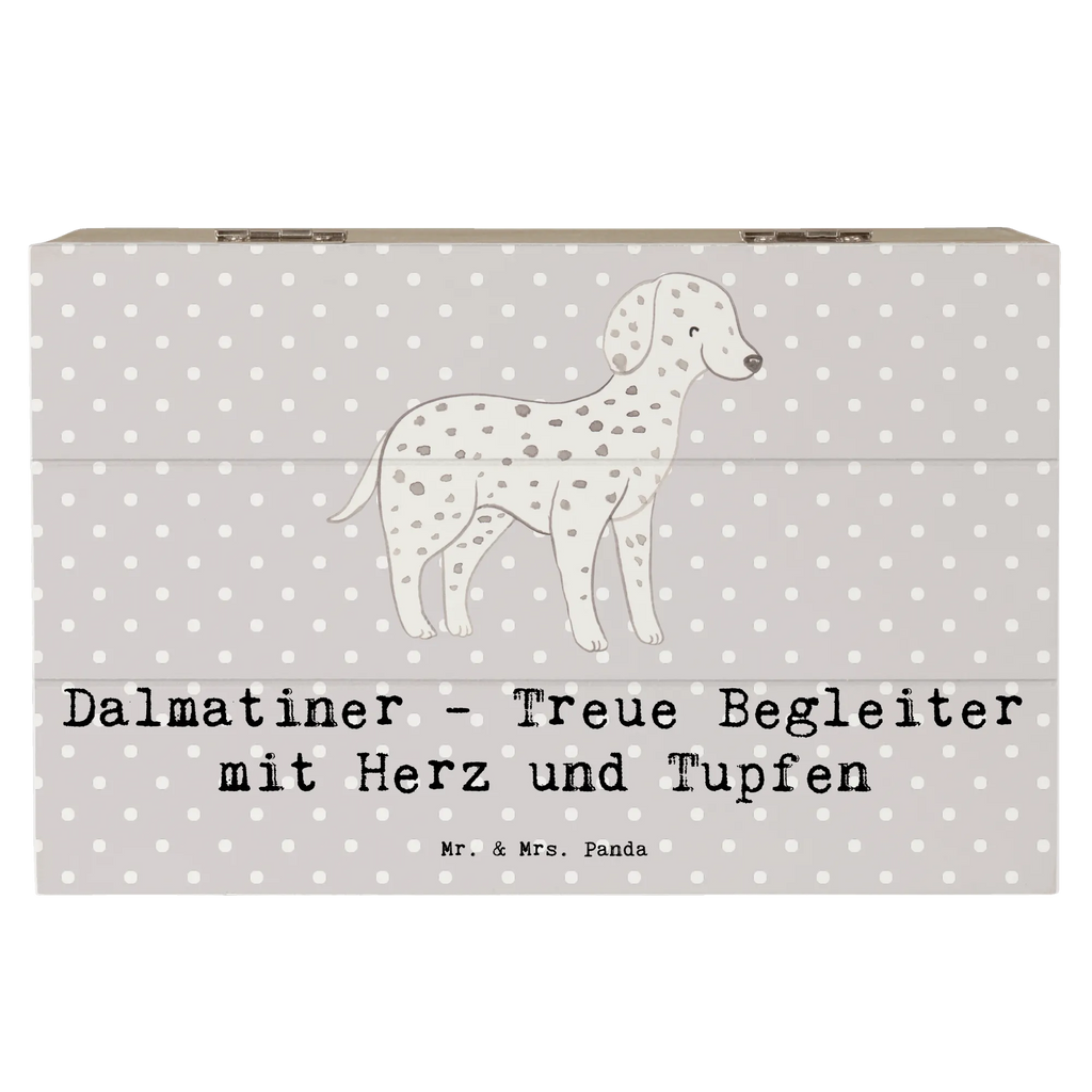 Holzkiste Dalmatiner Herz Holzkiste, Kiste, Schatzkiste, Truhe, Schatulle, XXL, Erinnerungsbox, Erinnerungskiste, Dekokiste, Aufbewahrungsbox, Geschenkbox, Geschenkdose, Hund, Hunderasse, Rassehund, Hundebesitzer, Geschenk, Tierfreund, Schenken, Welpe