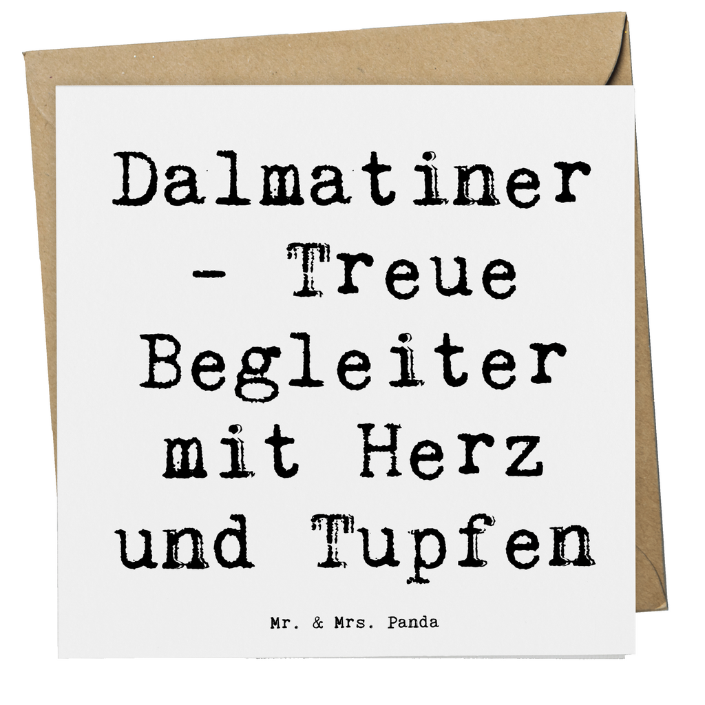 Deluxe Karte Spruch Dalmatiner Herz Karte, Grußkarte, Klappkarte, Einladungskarte, Glückwunschkarte, Hochzeitskarte, Geburtstagskarte, Hochwertige Grußkarte, Hochwertige Klappkarte, Hund, Hunderasse, Rassehund, Hundebesitzer, Geschenk, Tierfreund, Schenken, Welpe