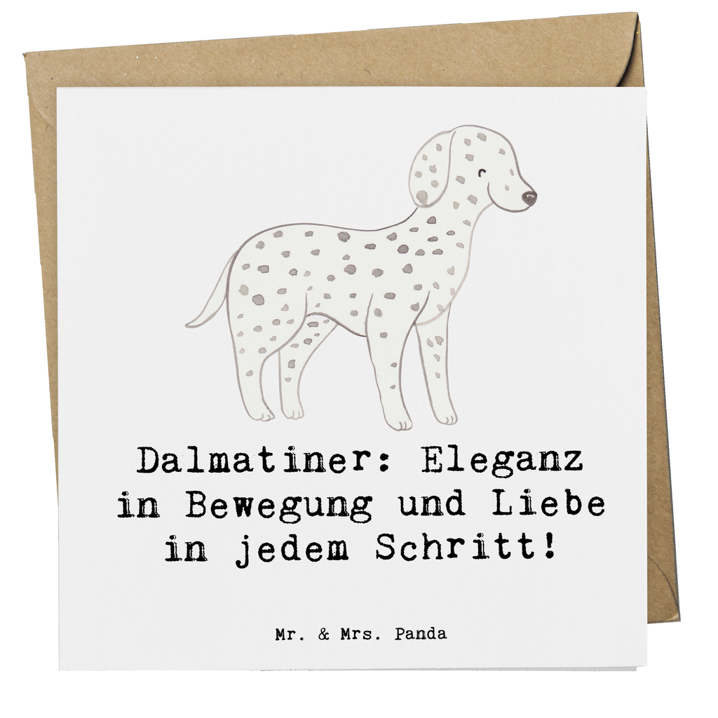 Deluxe Karte Dalmatiner Charme Karte, Grußkarte, Klappkarte, Einladungskarte, Glückwunschkarte, Hochzeitskarte, Geburtstagskarte, Hochwertige Grußkarte, Hochwertige Klappkarte, Hund, Hunderasse, Rassehund, Hundebesitzer, Geschenk, Tierfreund, Schenken, Welpe