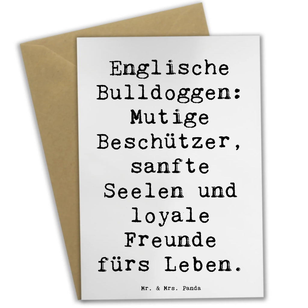 Grußkarte Spruch Englische Bulldogge Grußkarte, Klappkarte, Einladungskarte, Glückwunschkarte, Hochzeitskarte, Geburtstagskarte, Karte, Ansichtskarten, Hund, Hunderasse, Rassehund, Hundebesitzer, Geschenk, Tierfreund, Schenken, Welpe