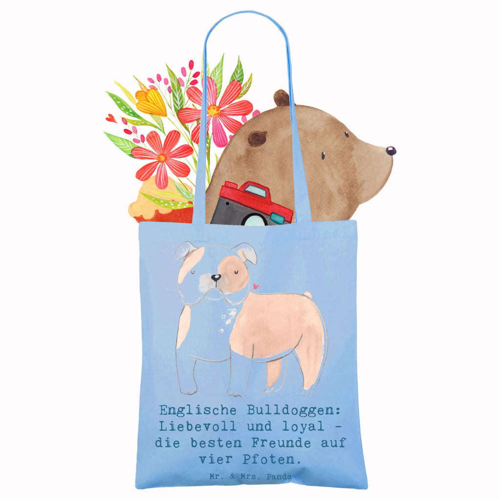 Tragetasche Englische Bulldogge Freunde Beuteltasche, Beutel, Einkaufstasche, Jutebeutel, Stoffbeutel, Tasche, Shopper, Umhängetasche, Strandtasche, Schultertasche, Stofftasche, Tragetasche, Badetasche, Jutetasche, Einkaufstüte, Laptoptasche, Hund, Hunderasse, Rassehund, Hundebesitzer, Geschenk, Tierfreund, Schenken, Welpe