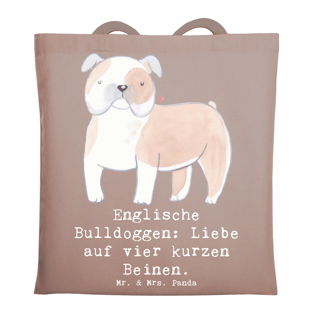 Tragetasche Englische Bulldogge Liebe Beuteltasche, Beutel, Einkaufstasche, Jutebeutel, Stoffbeutel, Tasche, Shopper, Umhängetasche, Strandtasche, Schultertasche, Stofftasche, Tragetasche, Badetasche, Jutetasche, Einkaufstüte, Laptoptasche, Hund, Hunderasse, Rassehund, Hundebesitzer, Geschenk, Tierfreund, Schenken, Welpe