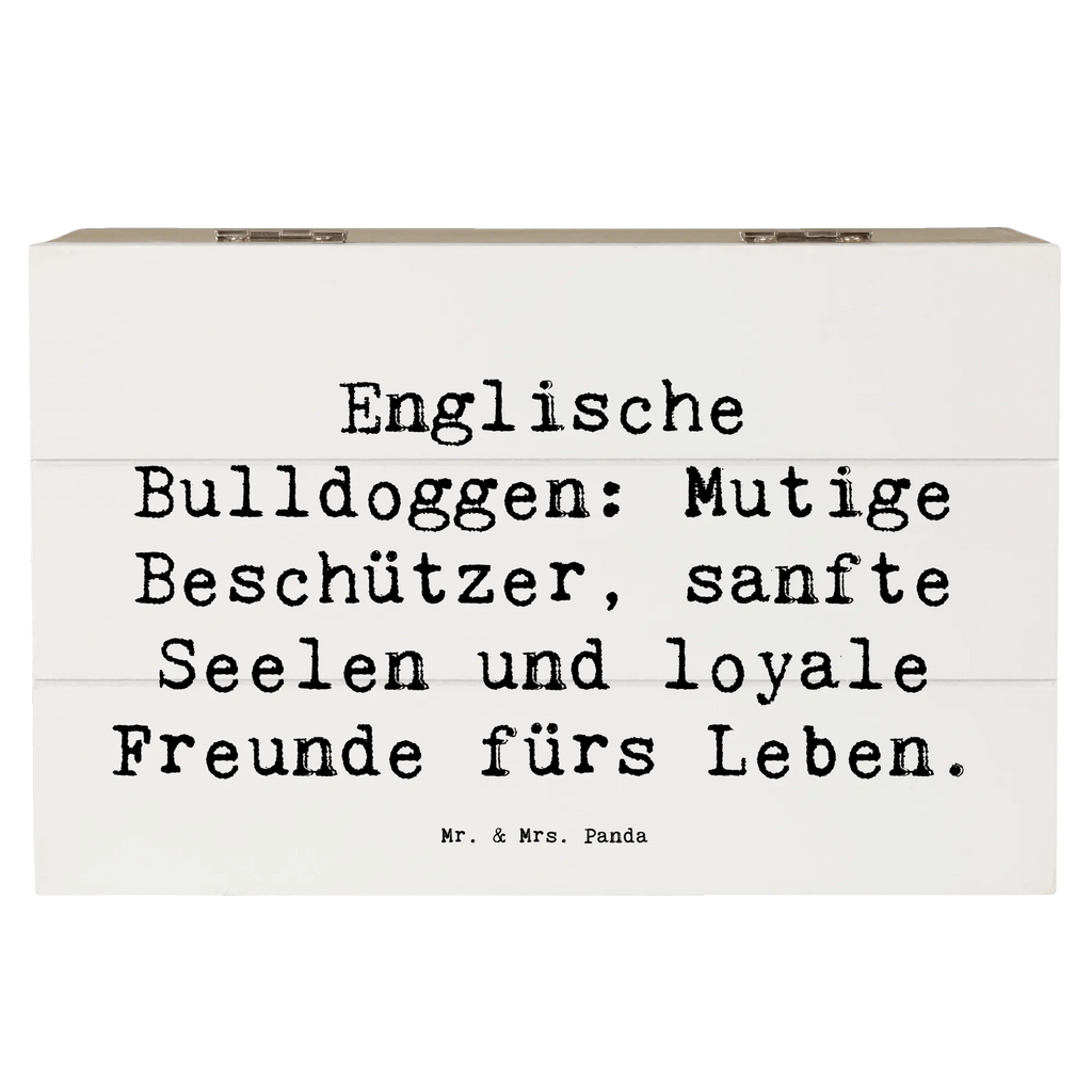 Holzkiste Spruch Englische Bulldogge Holzkiste, Kiste, Schatzkiste, Truhe, Schatulle, XXL, Erinnerungsbox, Erinnerungskiste, Dekokiste, Aufbewahrungsbox, Geschenkbox, Geschenkdose, Hund, Hunderasse, Rassehund, Hundebesitzer, Geschenk, Tierfreund, Schenken, Welpe