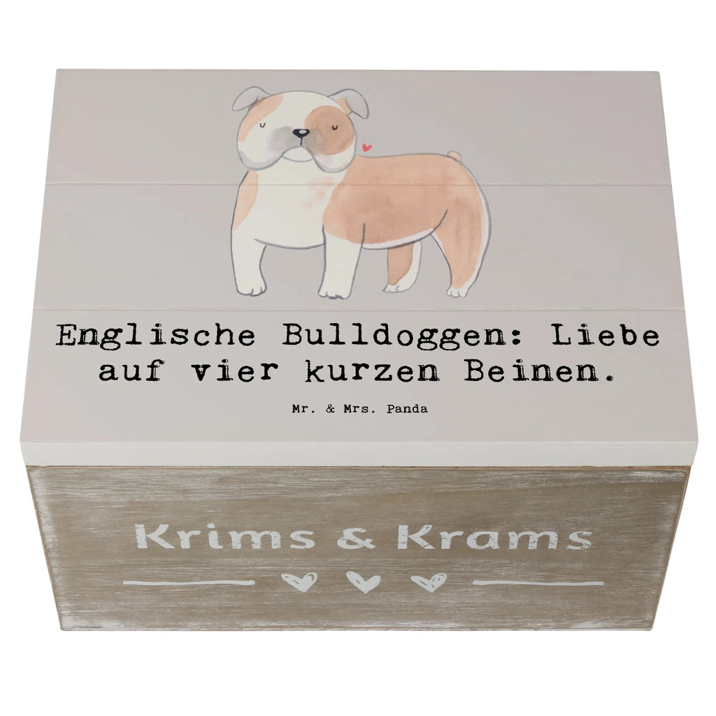 Holzkiste Englische Bulldogge Liebe Holzkiste, Kiste, Schatzkiste, Truhe, Schatulle, XXL, Erinnerungsbox, Erinnerungskiste, Dekokiste, Aufbewahrungsbox, Geschenkbox, Geschenkdose, Hund, Hunderasse, Rassehund, Hundebesitzer, Geschenk, Tierfreund, Schenken, Welpe