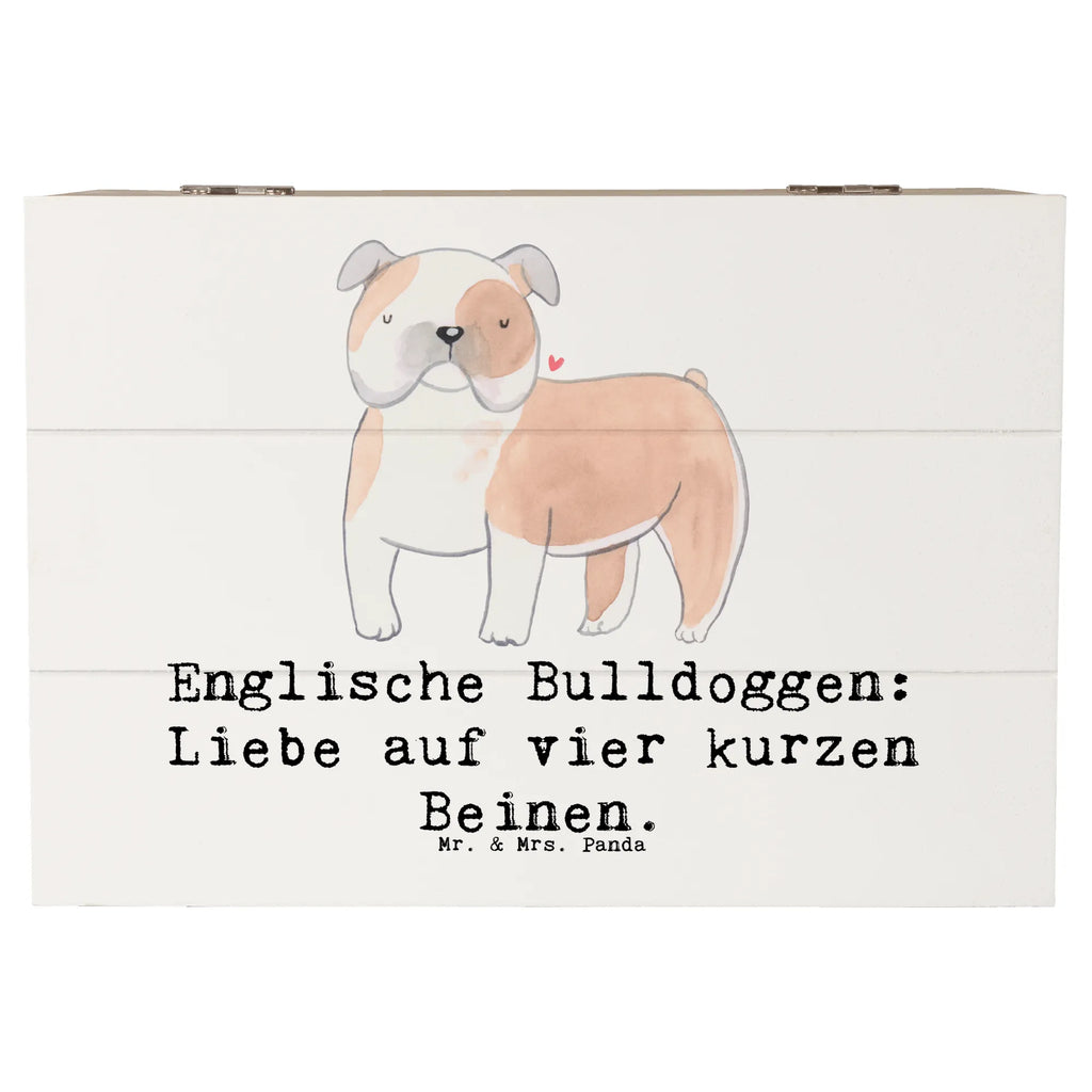 Holzkiste Englische Bulldogge Liebe Holzkiste, Kiste, Schatzkiste, Truhe, Schatulle, XXL, Erinnerungsbox, Erinnerungskiste, Dekokiste, Aufbewahrungsbox, Geschenkbox, Geschenkdose, Hund, Hunderasse, Rassehund, Hundebesitzer, Geschenk, Tierfreund, Schenken, Welpe