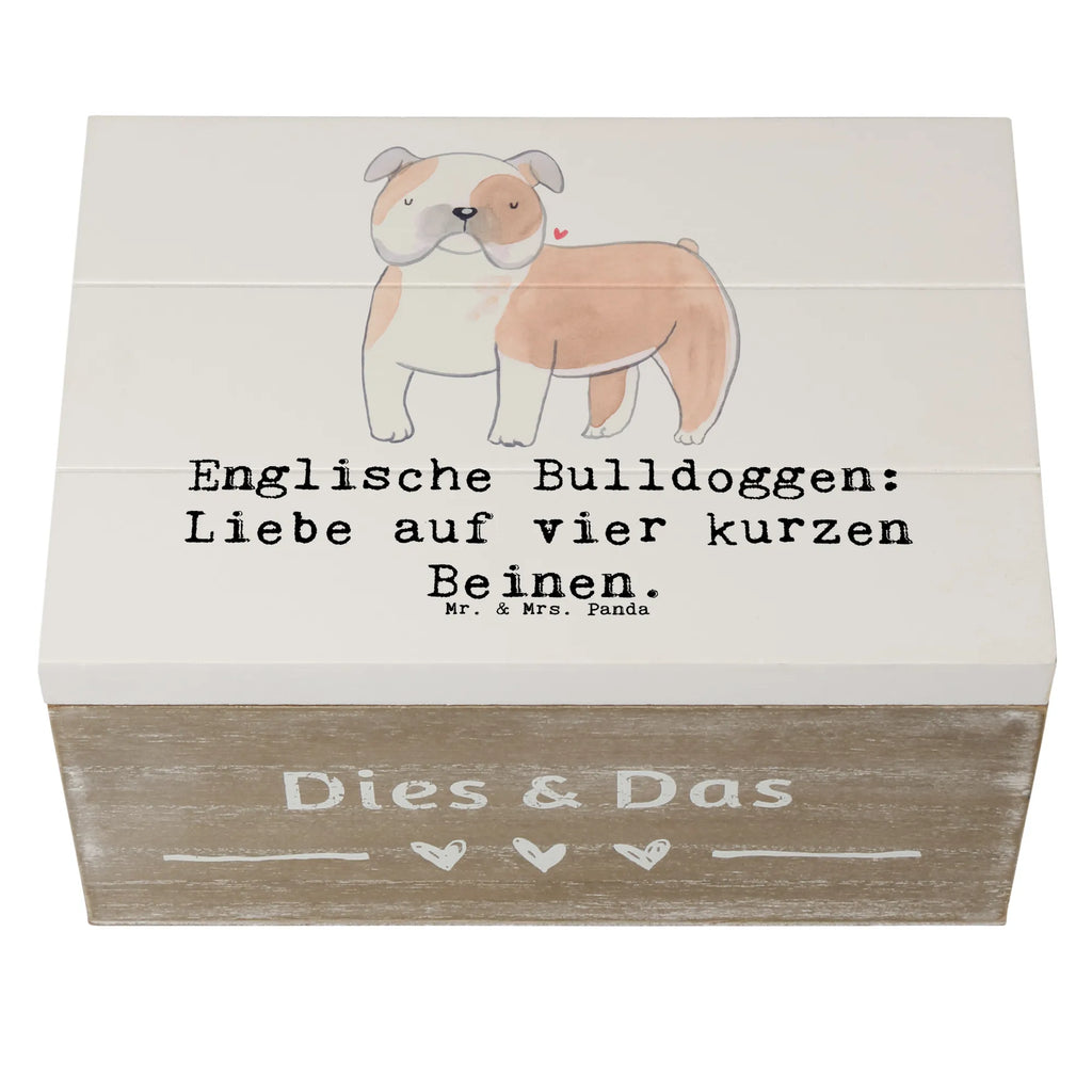 Holzkiste Englische Bulldogge Liebe Holzkiste, Kiste, Schatzkiste, Truhe, Schatulle, XXL, Erinnerungsbox, Erinnerungskiste, Dekokiste, Aufbewahrungsbox, Geschenkbox, Geschenkdose, Hund, Hunderasse, Rassehund, Hundebesitzer, Geschenk, Tierfreund, Schenken, Welpe