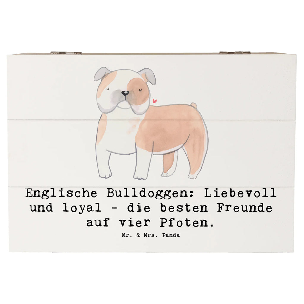 Holzkiste Englische Bulldogge Freunde Holzkiste, Kiste, Schatzkiste, Truhe, Schatulle, XXL, Erinnerungsbox, Erinnerungskiste, Dekokiste, Aufbewahrungsbox, Geschenkbox, Geschenkdose, Hund, Hunderasse, Rassehund, Hundebesitzer, Geschenk, Tierfreund, Schenken, Welpe