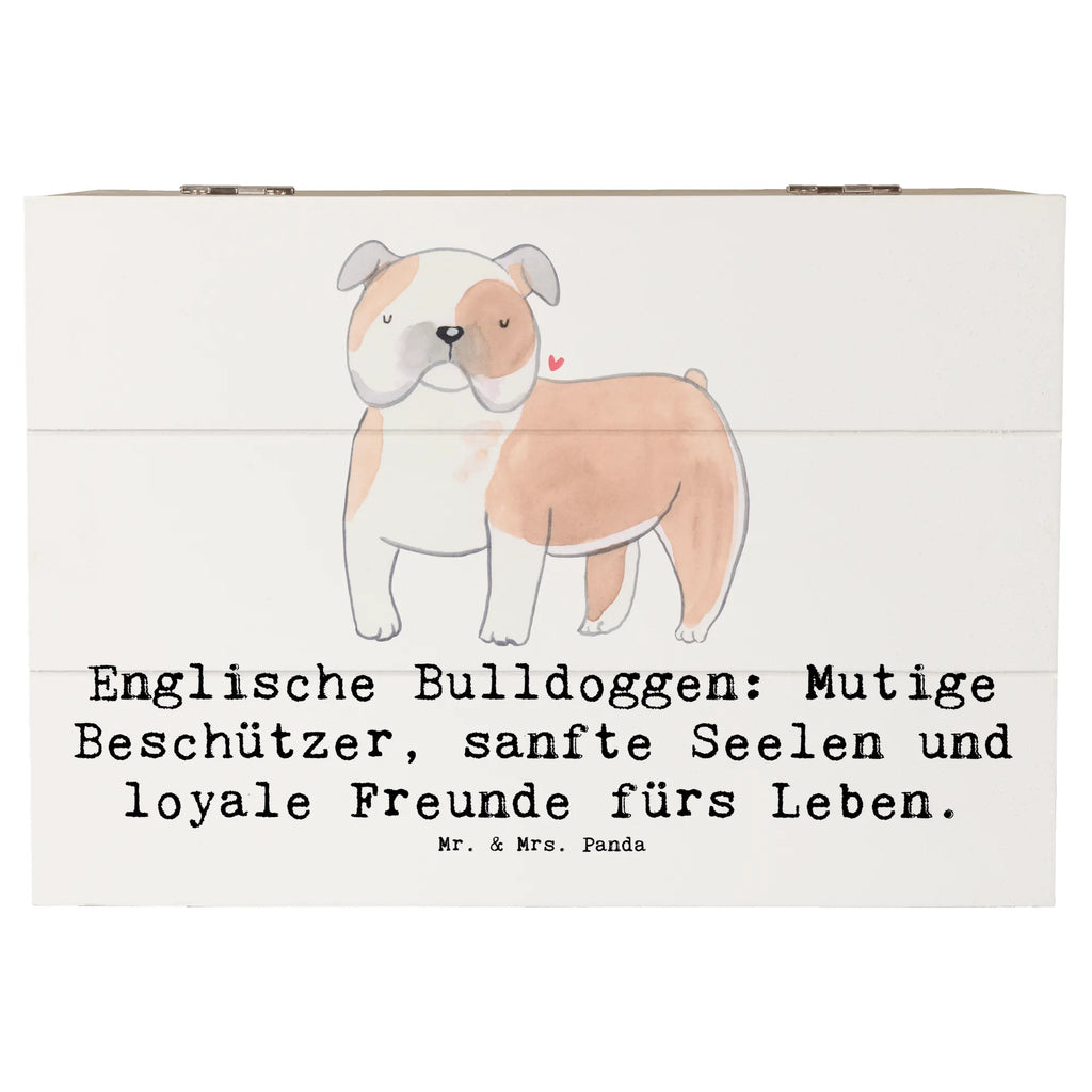 Holzkiste Englische Bulldogge Holzkiste, Kiste, Schatzkiste, Truhe, Schatulle, XXL, Erinnerungsbox, Erinnerungskiste, Dekokiste, Aufbewahrungsbox, Geschenkbox, Geschenkdose, Hund, Hunderasse, Rassehund, Hundebesitzer, Geschenk, Tierfreund, Schenken, Welpe