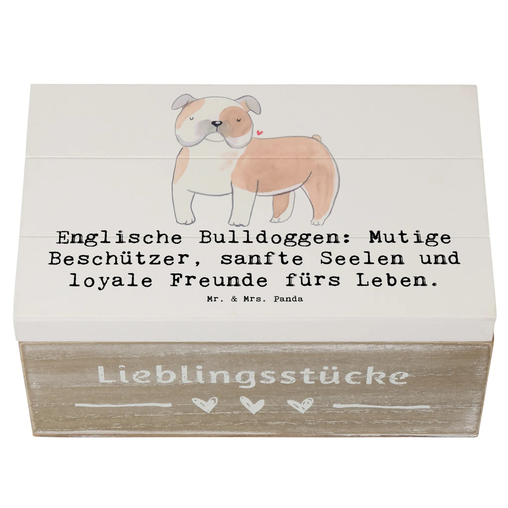 Holzkiste Englische Bulldogge Holzkiste, Kiste, Schatzkiste, Truhe, Schatulle, XXL, Erinnerungsbox, Erinnerungskiste, Dekokiste, Aufbewahrungsbox, Geschenkbox, Geschenkdose, Hund, Hunderasse, Rassehund, Hundebesitzer, Geschenk, Tierfreund, Schenken, Welpe