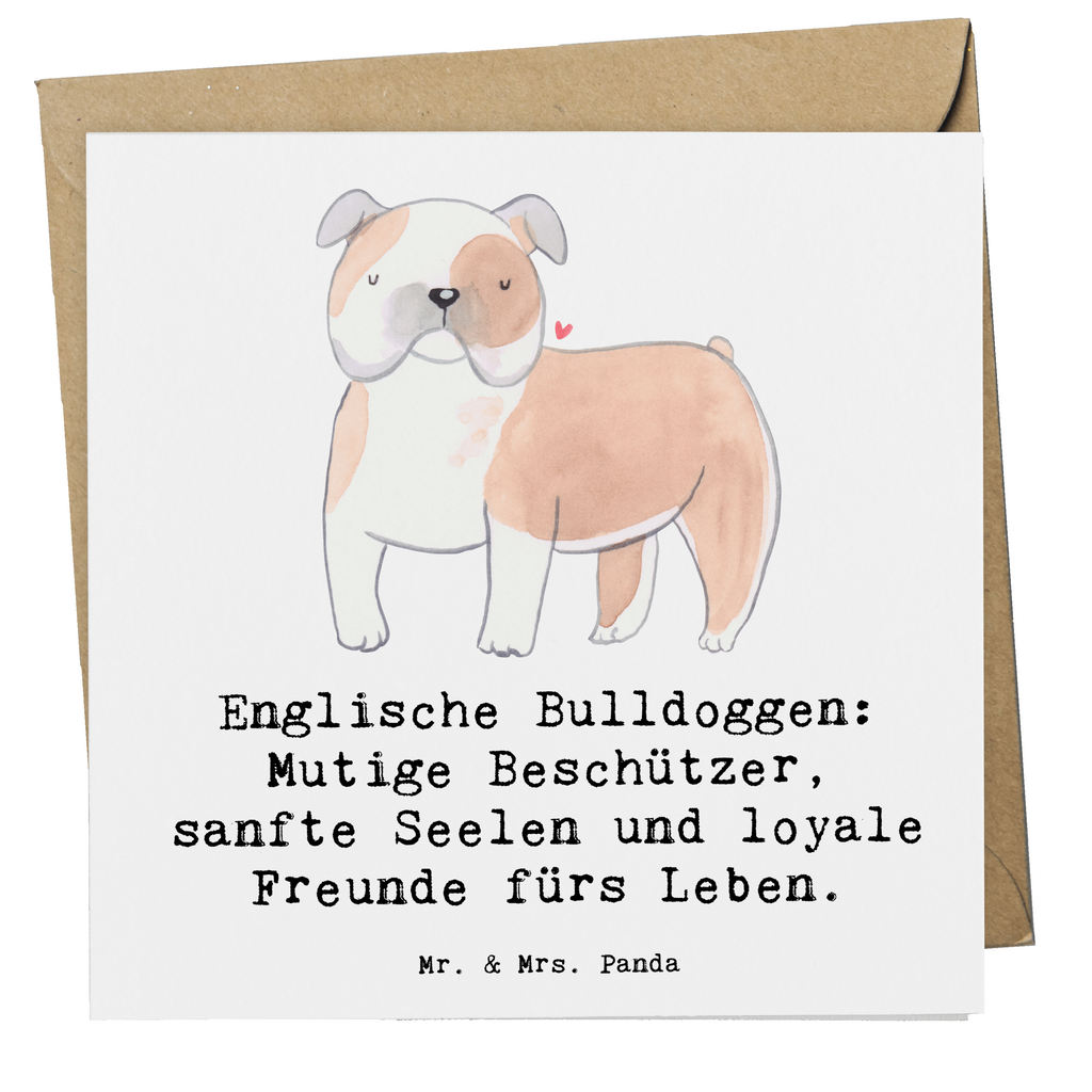 Deluxe Karte Englische Bulldogge Karte, Grußkarte, Klappkarte, Einladungskarte, Glückwunschkarte, Hochzeitskarte, Geburtstagskarte, Hochwertige Grußkarte, Hochwertige Klappkarte, Hund, Hunderasse, Rassehund, Hundebesitzer, Geschenk, Tierfreund, Schenken, Welpe