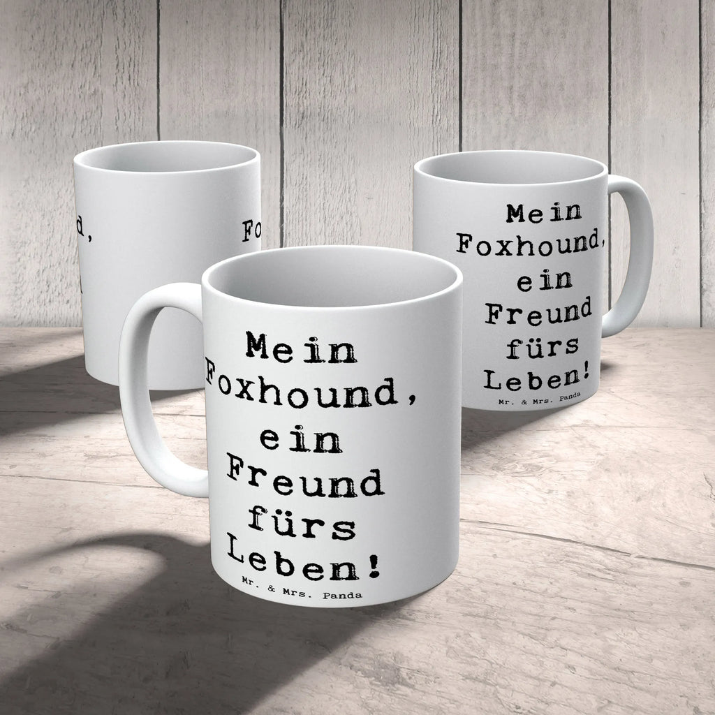 Tasse Spruch Foxhound Freund Tasse, Kaffeetasse, Teetasse, Becher, Kaffeebecher, Teebecher, Keramiktasse, Porzellantasse, Büro Tasse, Geschenk Tasse, Tasse Sprüche, Tasse Motive, Kaffeetassen, Tasse bedrucken, Designer Tasse, Cappuccino Tassen, Schöne Teetassen, Hund, Hunderasse, Rassehund, Hundebesitzer, Geschenk, Tierfreund, Schenken, Welpe