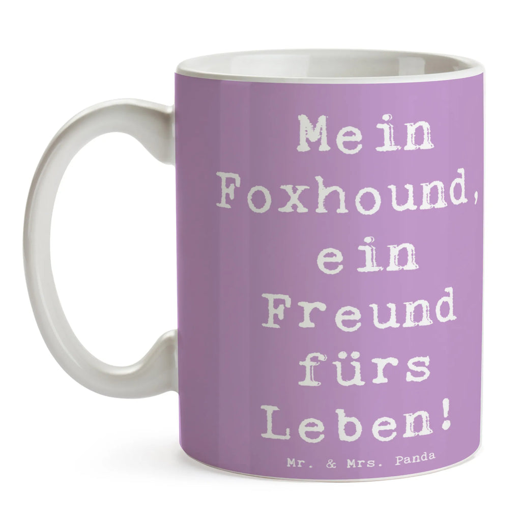 Tasse Spruch Foxhound Freund Tasse, Kaffeetasse, Teetasse, Becher, Kaffeebecher, Teebecher, Keramiktasse, Porzellantasse, Büro Tasse, Geschenk Tasse, Tasse Sprüche, Tasse Motive, Kaffeetassen, Tasse bedrucken, Designer Tasse, Cappuccino Tassen, Schöne Teetassen, Hund, Hunderasse, Rassehund, Hundebesitzer, Geschenk, Tierfreund, Schenken, Welpe