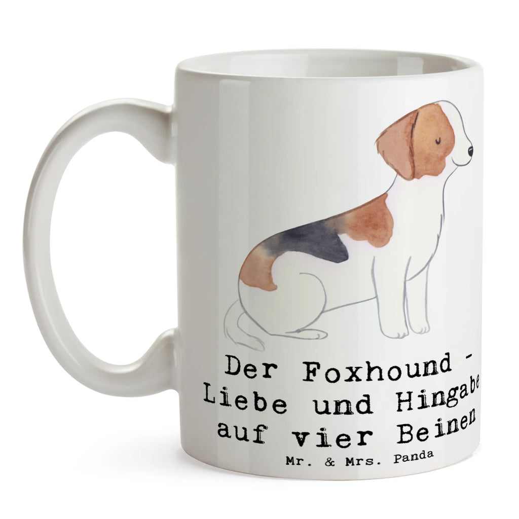 Tasse Liebevoller Foxhound Tasse, Kaffeetasse, Teetasse, Becher, Kaffeebecher, Teebecher, Keramiktasse, Porzellantasse, Büro Tasse, Geschenk Tasse, Tasse Sprüche, Tasse Motive, Kaffeetassen, Tasse bedrucken, Designer Tasse, Cappuccino Tassen, Schöne Teetassen, Hund, Hunderasse, Rassehund, Hundebesitzer, Geschenk, Tierfreund, Schenken, Welpe