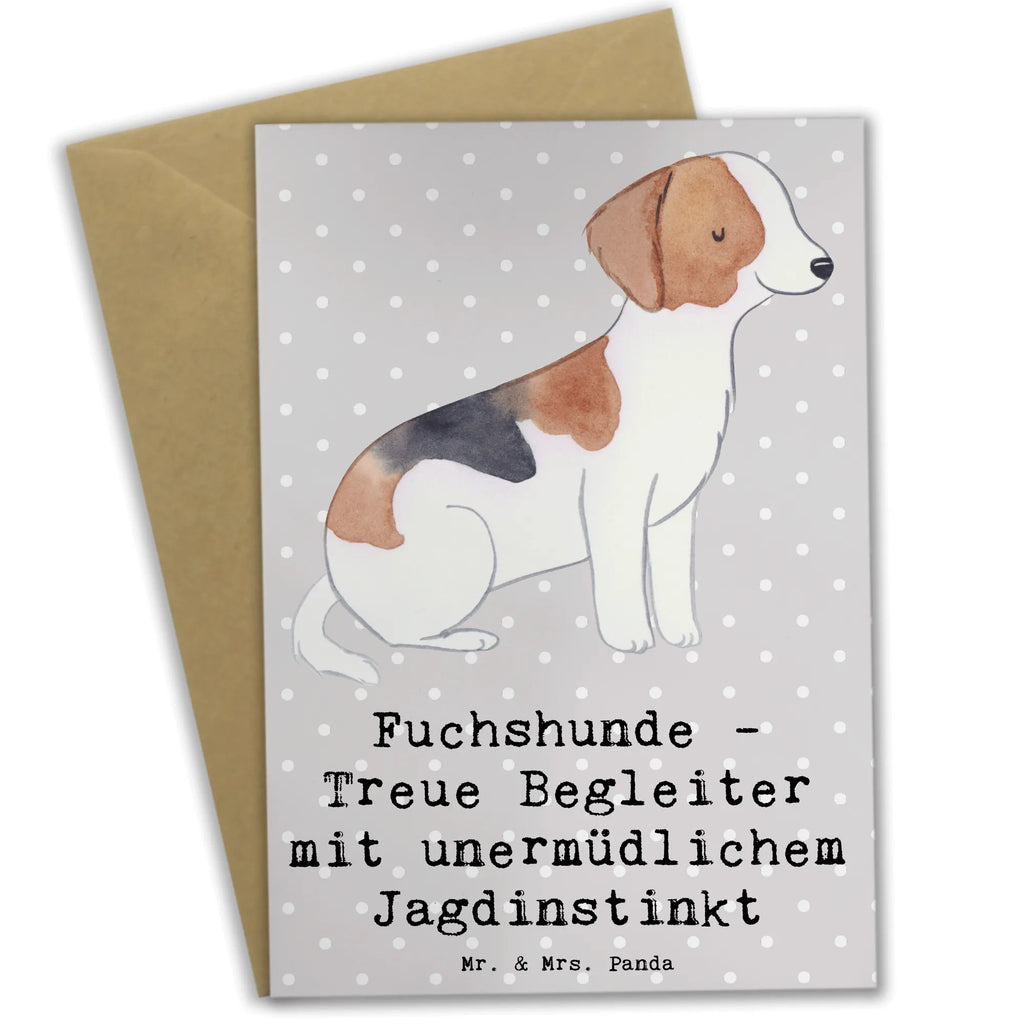 Grußkarte Fuchshunde Treue Grußkarte, Klappkarte, Einladungskarte, Glückwunschkarte, Hochzeitskarte, Geburtstagskarte, Karte, Ansichtskarten, Hund, Hunderasse, Rassehund, Hundebesitzer, Geschenk, Tierfreund, Schenken, Welpe