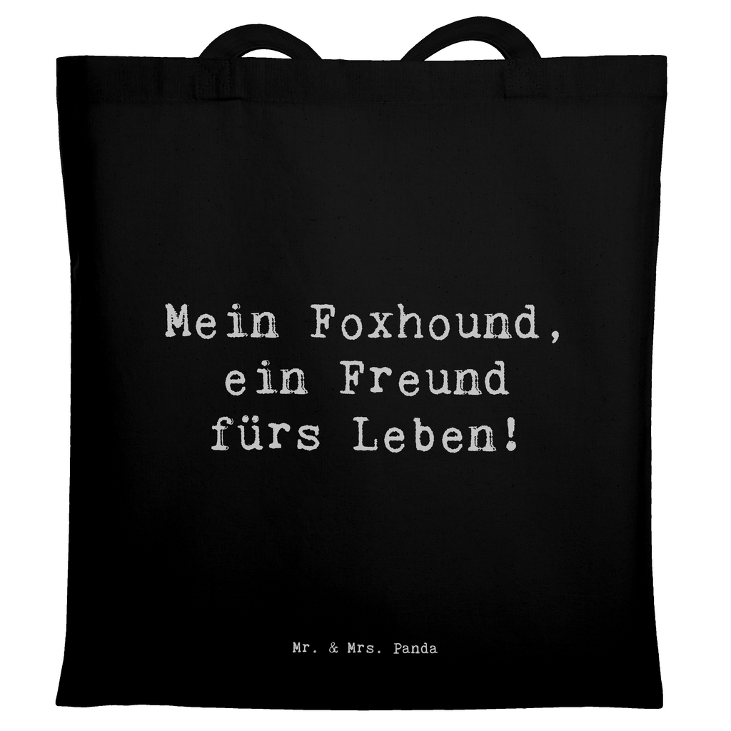 Tragetasche Spruch Foxhound Freund Beuteltasche, Beutel, Einkaufstasche, Jutebeutel, Stoffbeutel, Tasche, Shopper, Umhängetasche, Strandtasche, Schultertasche, Stofftasche, Tragetasche, Badetasche, Jutetasche, Einkaufstüte, Laptoptasche, Hund, Hunderasse, Rassehund, Hundebesitzer, Geschenk, Tierfreund, Schenken, Welpe