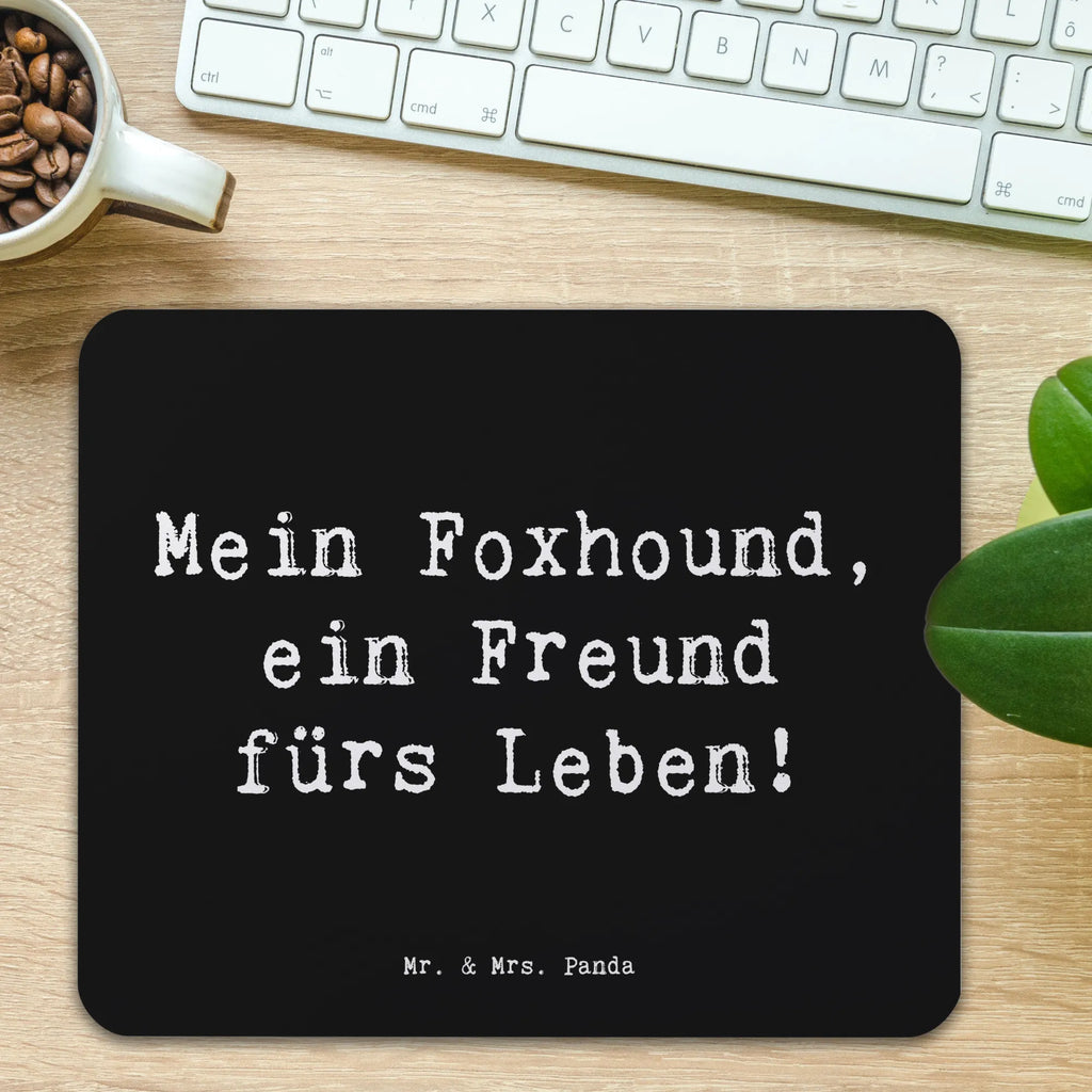 Mauspad Spruch Foxhound Freund Mousepad, Computer zubehör, Büroausstattung, PC Zubehör, Arbeitszimmer, Mauspad, Einzigartiges Mauspad, Designer Mauspad, Mausunterlage, Mauspad Büro, Hund, Hunderasse, Rassehund, Hundebesitzer, Geschenk, Tierfreund, Schenken, Welpe