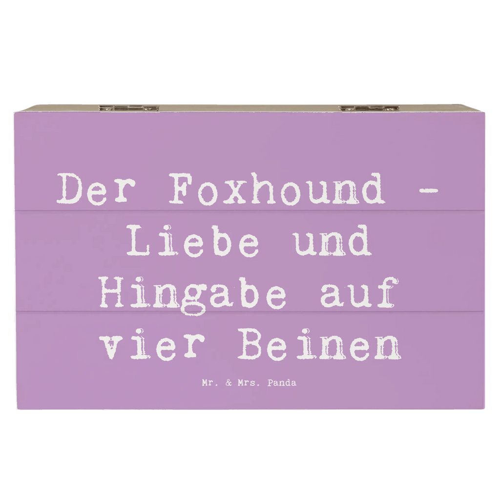 Holzkiste Spruch Liebevoller Foxhound Holzkiste, Kiste, Schatzkiste, Truhe, Schatulle, XXL, Erinnerungsbox, Erinnerungskiste, Dekokiste, Aufbewahrungsbox, Geschenkbox, Geschenkdose, Hund, Hunderasse, Rassehund, Hundebesitzer, Geschenk, Tierfreund, Schenken, Welpe