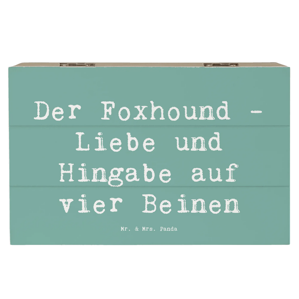 Holzkiste Spruch Liebevoller Foxhound Holzkiste, Kiste, Schatzkiste, Truhe, Schatulle, XXL, Erinnerungsbox, Erinnerungskiste, Dekokiste, Aufbewahrungsbox, Geschenkbox, Geschenkdose, Hund, Hunderasse, Rassehund, Hundebesitzer, Geschenk, Tierfreund, Schenken, Welpe