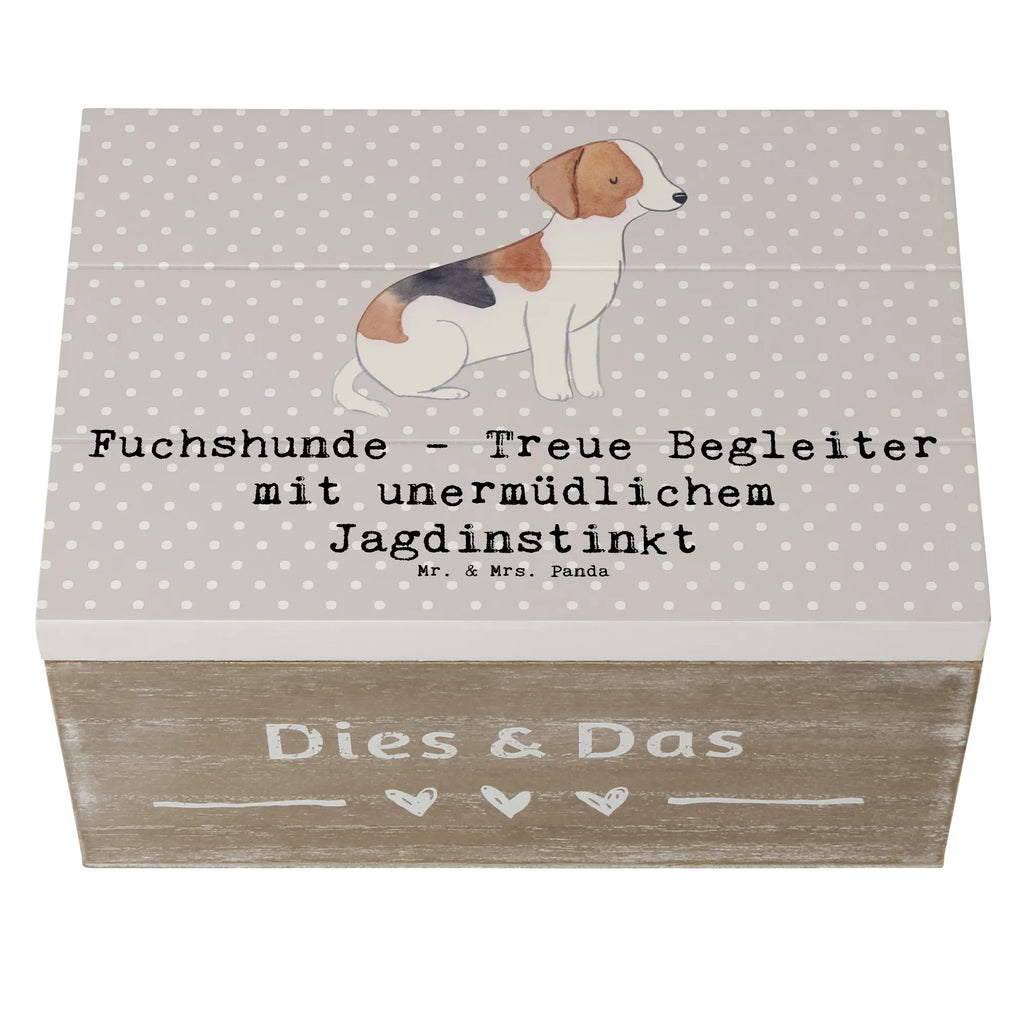 Holzkiste Fuchshunde Treue Holzkiste, Kiste, Schatzkiste, Truhe, Schatulle, XXL, Erinnerungsbox, Erinnerungskiste, Dekokiste, Aufbewahrungsbox, Geschenkbox, Geschenkdose, Hund, Hunderasse, Rassehund, Hundebesitzer, Geschenk, Tierfreund, Schenken, Welpe