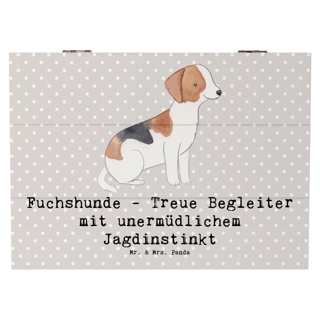 Holzkiste Fuchshunde Treue Holzkiste, Kiste, Schatzkiste, Truhe, Schatulle, XXL, Erinnerungsbox, Erinnerungskiste, Dekokiste, Aufbewahrungsbox, Geschenkbox, Geschenkdose, Hund, Hunderasse, Rassehund, Hundebesitzer, Geschenk, Tierfreund, Schenken, Welpe