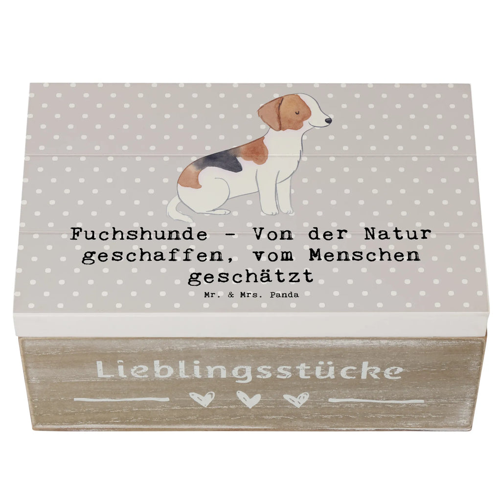 Holzkiste Fuchshunde Liebe Holzkiste, Kiste, Schatzkiste, Truhe, Schatulle, XXL, Erinnerungsbox, Erinnerungskiste, Dekokiste, Aufbewahrungsbox, Geschenkbox, Geschenkdose, Hund, Hunderasse, Rassehund, Hundebesitzer, Geschenk, Tierfreund, Schenken, Welpe