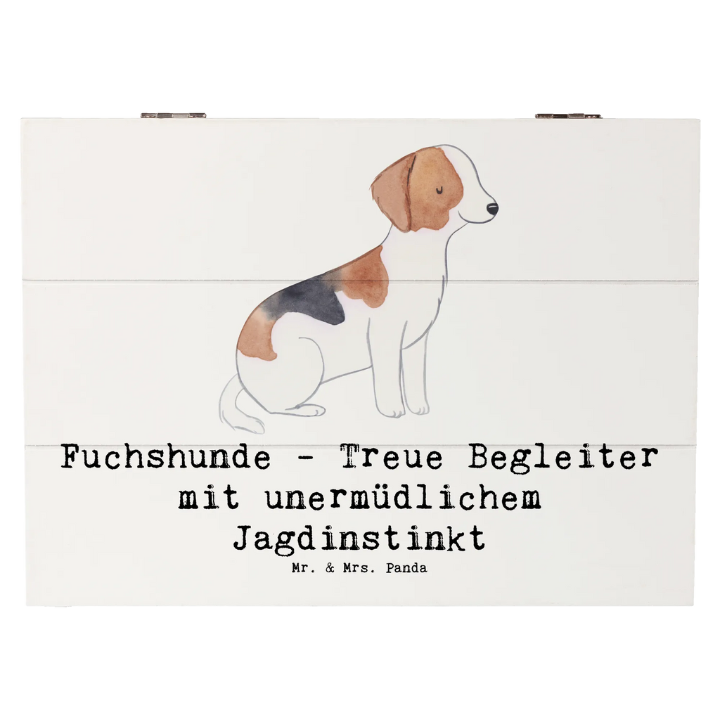 Holzkiste Fuchshunde Treue Holzkiste, Kiste, Schatzkiste, Truhe, Schatulle, XXL, Erinnerungsbox, Erinnerungskiste, Dekokiste, Aufbewahrungsbox, Geschenkbox, Geschenkdose, Hund, Hunderasse, Rassehund, Hundebesitzer, Geschenk, Tierfreund, Schenken, Welpe