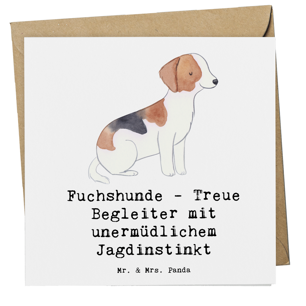 Deluxe Karte Fuchshunde Treue Karte, Grußkarte, Klappkarte, Einladungskarte, Glückwunschkarte, Hochzeitskarte, Geburtstagskarte, Hochwertige Grußkarte, Hochwertige Klappkarte, Hund, Hunderasse, Rassehund, Hundebesitzer, Geschenk, Tierfreund, Schenken, Welpe