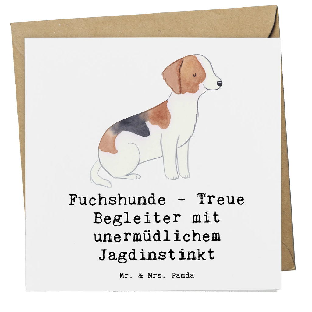 Deluxe Karte Fuchshunde Treue Karte, Grußkarte, Klappkarte, Einladungskarte, Glückwunschkarte, Hochzeitskarte, Geburtstagskarte, Hochwertige Grußkarte, Hochwertige Klappkarte, Hund, Hunderasse, Rassehund, Hundebesitzer, Geschenk, Tierfreund, Schenken, Welpe