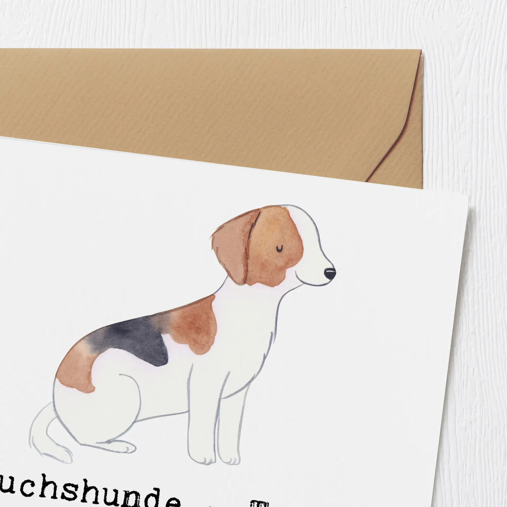 Deluxe Karte Fuchshunde Treue Karte, Grußkarte, Klappkarte, Einladungskarte, Glückwunschkarte, Hochzeitskarte, Geburtstagskarte, Hochwertige Grußkarte, Hochwertige Klappkarte, Hund, Hunderasse, Rassehund, Hundebesitzer, Geschenk, Tierfreund, Schenken, Welpe