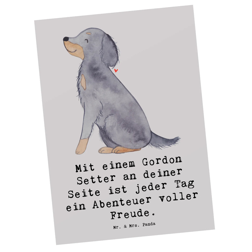 Postkarte Gordon Setter Freude Postkarte, Karte, Geschenkkarte, Grußkarte, Einladung, Ansichtskarte, Geburtstagskarte, Einladungskarte, Dankeskarte, Ansichtskarten, Einladung Geburtstag, Einladungskarten Geburtstag, Hund, Hunderasse, Rassehund, Hundebesitzer, Geschenk, Tierfreund, Schenken, Welpe