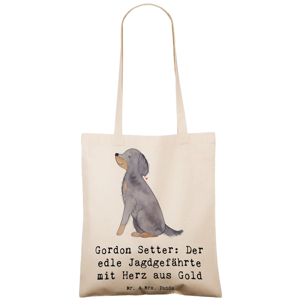 Tragetasche Gordon Setter Beuteltasche, Beutel, Einkaufstasche, Jutebeutel, Stoffbeutel, Tasche, Shopper, Umhängetasche, Strandtasche, Schultertasche, Stofftasche, Tragetasche, Badetasche, Jutetasche, Einkaufstüte, Laptoptasche, Hund, Hunderasse, Rassehund, Hundebesitzer, Geschenk, Tierfreund, Schenken, Welpe