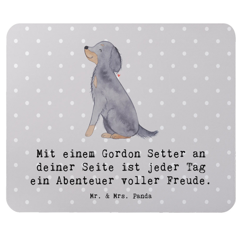 Mauspad Gordon Setter Freude Mousepad, Computer zubehör, Büroausstattung, PC Zubehör, Arbeitszimmer, Mauspad, Einzigartiges Mauspad, Designer Mauspad, Mausunterlage, Mauspad Büro, Hund, Hunderasse, Rassehund, Hundebesitzer, Geschenk, Tierfreund, Schenken, Welpe