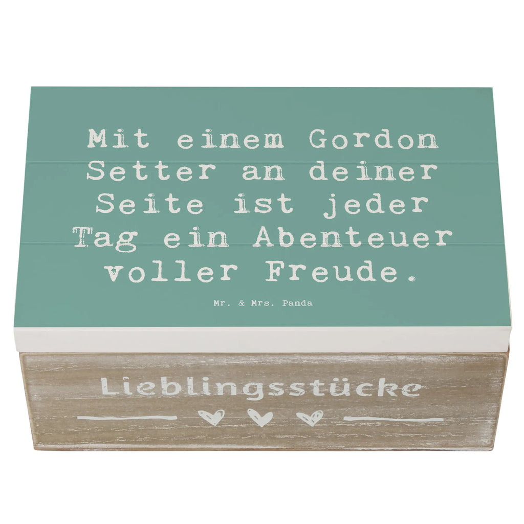 Holzkiste Spruch Gordon Setter Freude Holzkiste, Kiste, Schatzkiste, Truhe, Schatulle, XXL, Erinnerungsbox, Erinnerungskiste, Dekokiste, Aufbewahrungsbox, Geschenkbox, Geschenkdose, Hund, Hunderasse, Rassehund, Hundebesitzer, Geschenk, Tierfreund, Schenken, Welpe