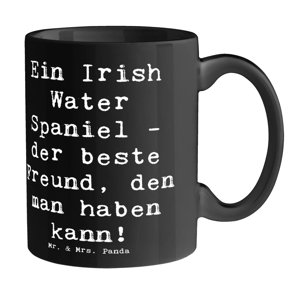 Tasse Spruch Irish Water Spaniel Freund Tasse, Kaffeetasse, Teetasse, Becher, Kaffeebecher, Teebecher, Keramiktasse, Porzellantasse, Büro Tasse, Geschenk Tasse, Tasse Sprüche, Tasse Motive, Kaffeetassen, Tasse bedrucken, Designer Tasse, Cappuccino Tassen, Schöne Teetassen, Hund, Hunderasse, Rassehund, Hundebesitzer, Geschenk, Tierfreund, Schenken, Welpe