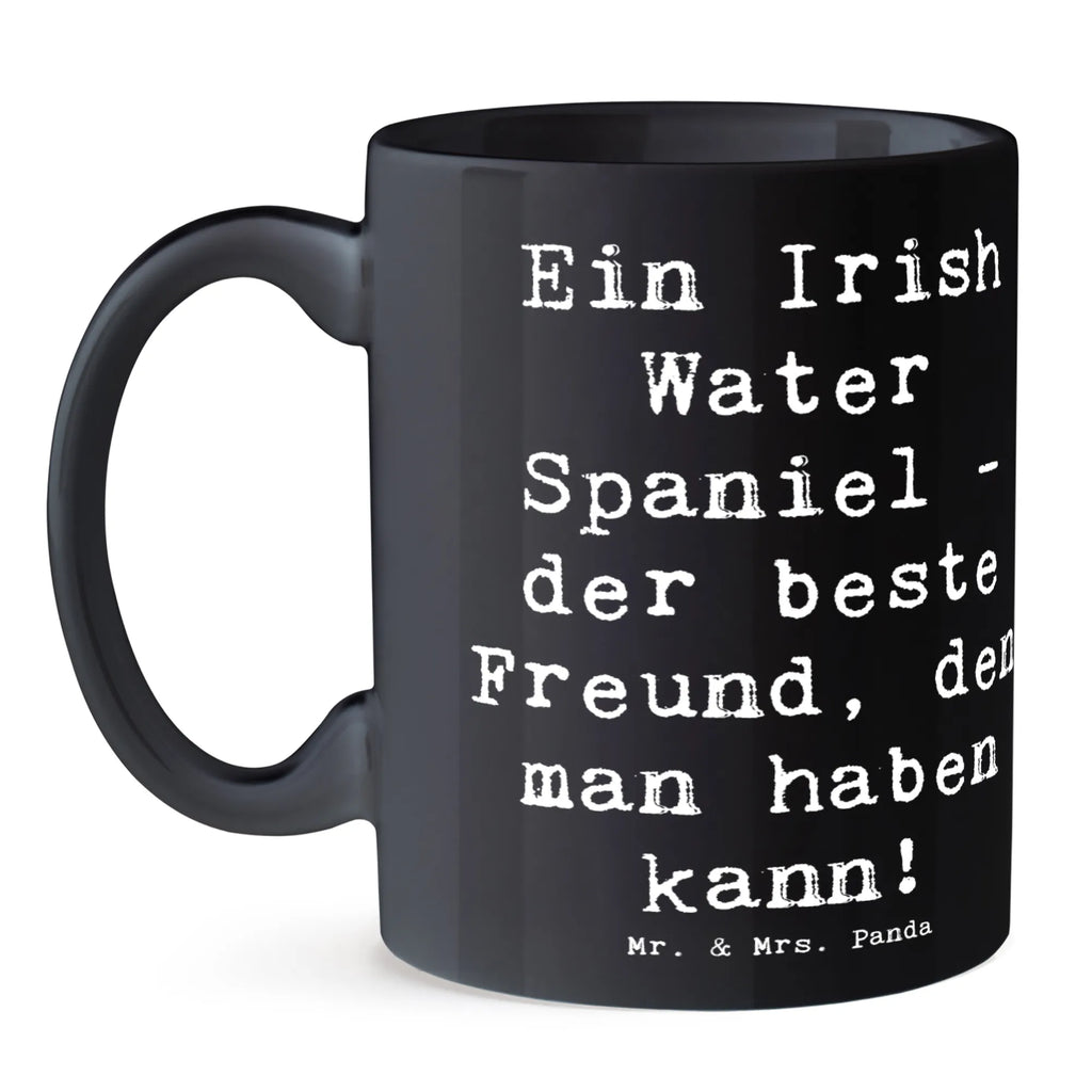 Tasse Spruch Irish Water Spaniel Freund Tasse, Kaffeetasse, Teetasse, Becher, Kaffeebecher, Teebecher, Keramiktasse, Porzellantasse, Büro Tasse, Geschenk Tasse, Tasse Sprüche, Tasse Motive, Kaffeetassen, Tasse bedrucken, Designer Tasse, Cappuccino Tassen, Schöne Teetassen, Hund, Hunderasse, Rassehund, Hundebesitzer, Geschenk, Tierfreund, Schenken, Welpe