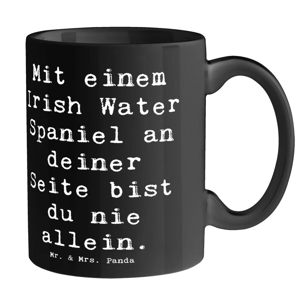 Tasse Spruch Irish Water Spaniel Begleiter Tasse, Kaffeetasse, Teetasse, Becher, Kaffeebecher, Teebecher, Keramiktasse, Porzellantasse, Büro Tasse, Geschenk Tasse, Tasse Sprüche, Tasse Motive, Kaffeetassen, Tasse bedrucken, Designer Tasse, Cappuccino Tassen, Schöne Teetassen, Hund, Hunderasse, Rassehund, Hundebesitzer, Geschenk, Tierfreund, Schenken, Welpe