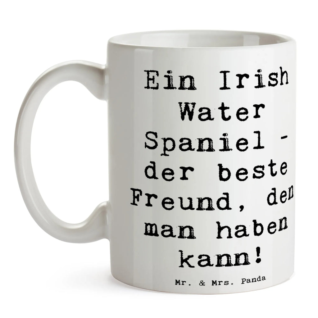 Tasse Spruch Irish Water Spaniel Freund Tasse, Kaffeetasse, Teetasse, Becher, Kaffeebecher, Teebecher, Keramiktasse, Porzellantasse, Büro Tasse, Geschenk Tasse, Tasse Sprüche, Tasse Motive, Kaffeetassen, Tasse bedrucken, Designer Tasse, Cappuccino Tassen, Schöne Teetassen, Hund, Hunderasse, Rassehund, Hundebesitzer, Geschenk, Tierfreund, Schenken, Welpe