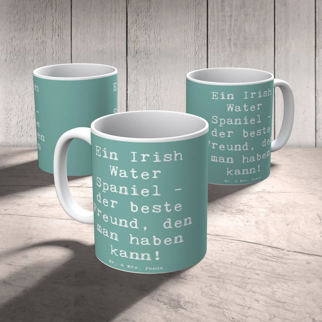 Tasse Spruch Irish Water Spaniel Freund Tasse, Kaffeetasse, Teetasse, Becher, Kaffeebecher, Teebecher, Keramiktasse, Porzellantasse, Büro Tasse, Geschenk Tasse, Tasse Sprüche, Tasse Motive, Kaffeetassen, Tasse bedrucken, Designer Tasse, Cappuccino Tassen, Schöne Teetassen, Hund, Hunderasse, Rassehund, Hundebesitzer, Geschenk, Tierfreund, Schenken, Welpe