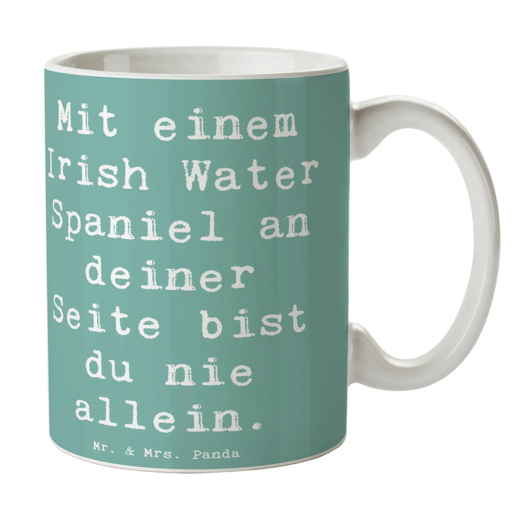 Tasse Spruch Irish Water Spaniel Begleiter Tasse, Kaffeetasse, Teetasse, Becher, Kaffeebecher, Teebecher, Keramiktasse, Porzellantasse, Büro Tasse, Geschenk Tasse, Tasse Sprüche, Tasse Motive, Kaffeetassen, Tasse bedrucken, Designer Tasse, Cappuccino Tassen, Schöne Teetassen, Hund, Hunderasse, Rassehund, Hundebesitzer, Geschenk, Tierfreund, Schenken, Welpe