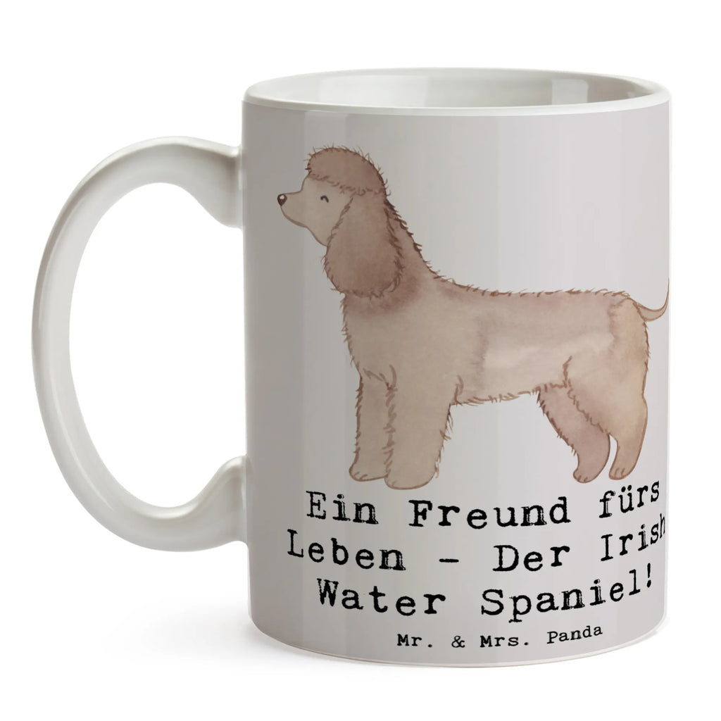 Tasse Irish Water Spaniel Freund Tasse, Kaffeetasse, Teetasse, Becher, Kaffeebecher, Teebecher, Keramiktasse, Porzellantasse, Büro Tasse, Geschenk Tasse, Tasse Sprüche, Tasse Motive, Kaffeetassen, Tasse bedrucken, Designer Tasse, Cappuccino Tassen, Schöne Teetassen, Hund, Hunderasse, Rassehund, Hundebesitzer, Geschenk, Tierfreund, Schenken, Welpe