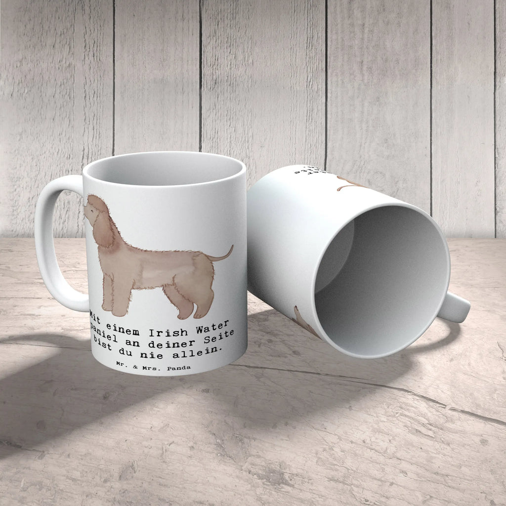 Tasse Irish Water Spaniel Begleiter Tasse, Kaffeetasse, Teetasse, Becher, Kaffeebecher, Teebecher, Keramiktasse, Porzellantasse, Büro Tasse, Geschenk Tasse, Tasse Sprüche, Tasse Motive, Kaffeetassen, Tasse bedrucken, Designer Tasse, Cappuccino Tassen, Schöne Teetassen, Hund, Hunderasse, Rassehund, Hundebesitzer, Geschenk, Tierfreund, Schenken, Welpe