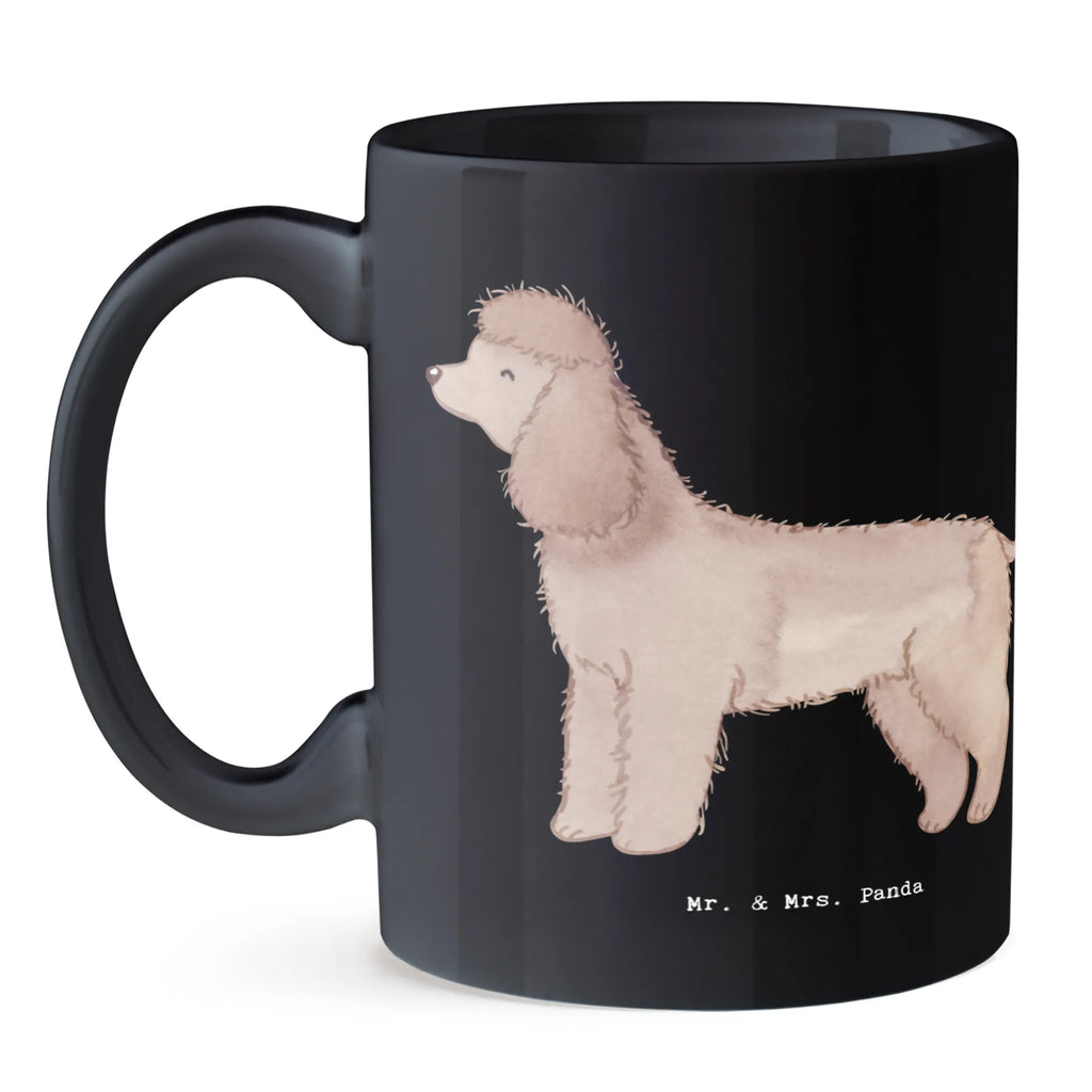 Tasse Irish Water Spaniel Begleiter Tasse, Kaffeetasse, Teetasse, Becher, Kaffeebecher, Teebecher, Keramiktasse, Porzellantasse, Büro Tasse, Geschenk Tasse, Tasse Sprüche, Tasse Motive, Kaffeetassen, Tasse bedrucken, Designer Tasse, Cappuccino Tassen, Schöne Teetassen, Hund, Hunderasse, Rassehund, Hundebesitzer, Geschenk, Tierfreund, Schenken, Welpe