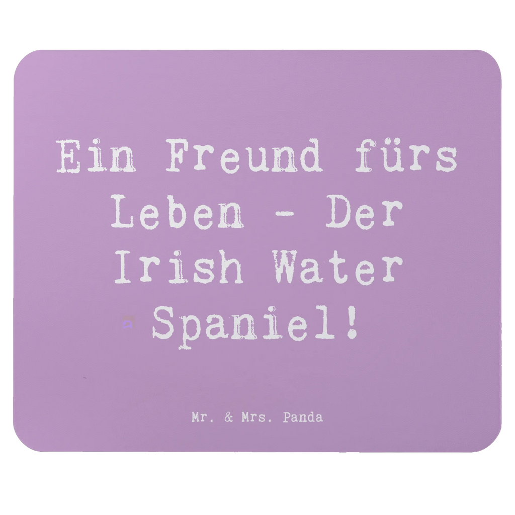 Mauspad Spruch Irish Water Spaniel Freund Mousepad, Computer zubehör, Büroausstattung, PC Zubehör, Arbeitszimmer, Mauspad, Einzigartiges Mauspad, Designer Mauspad, Mausunterlage, Mauspad Büro, Hund, Hunderasse, Rassehund, Hundebesitzer, Geschenk, Tierfreund, Schenken, Welpe